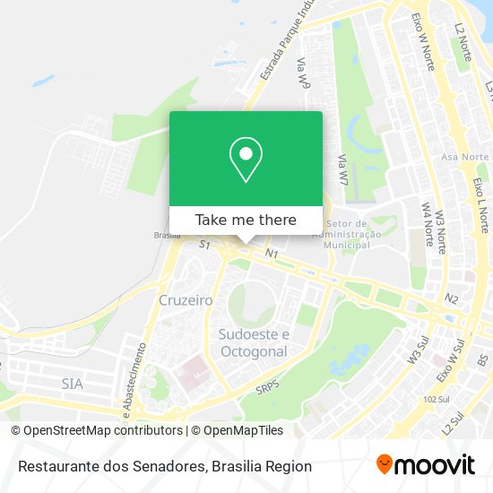 Restaurante dos Senadores map