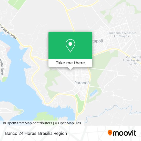 Banco 24 Horas map