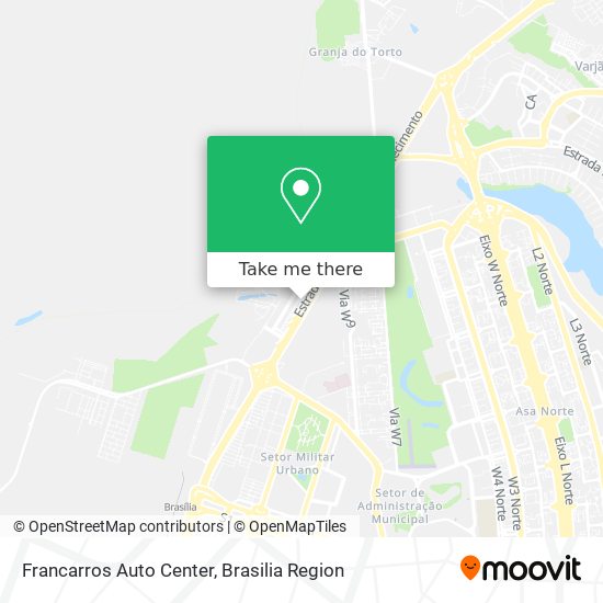 Francarros Auto Center map