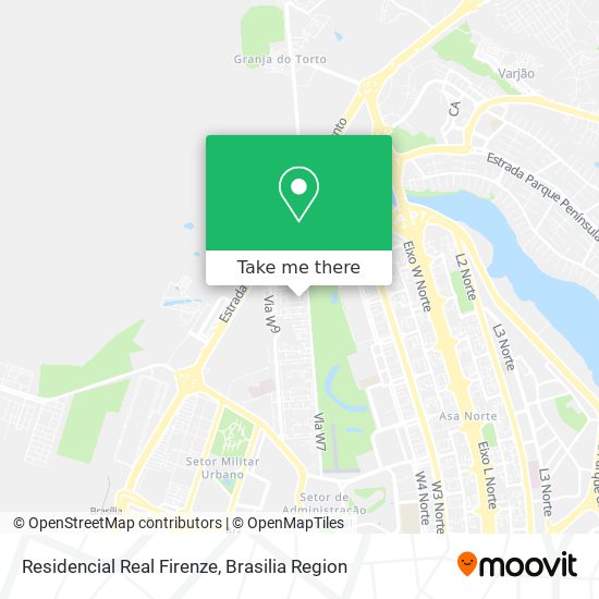 Residencial Real Firenze map