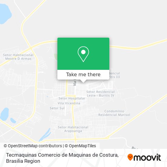 Tecmaquinas Comercio de Maquinas de Costura map