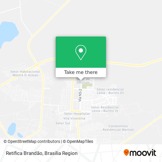 Retífica Brandão map