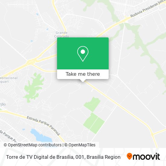 Torre de TV Digital de Brasília, 001 map