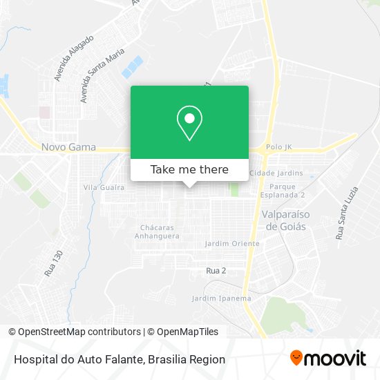 Hospital do Auto Falante map