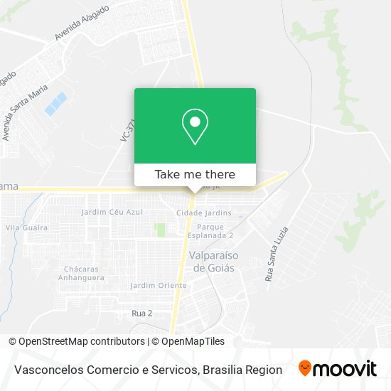 Vasconcelos Comercio e Servicos map