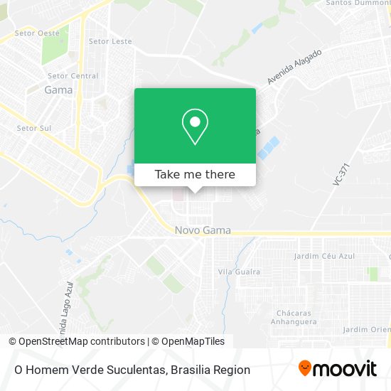 O Homem Verde Suculentas map