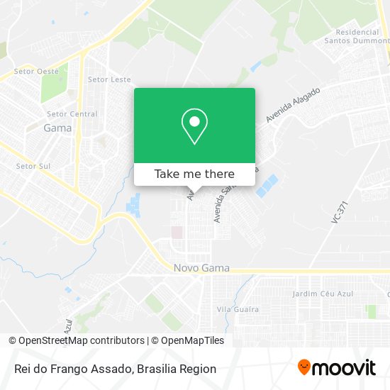 Rei do Frango Assado map