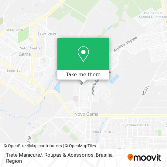 Tiete Manicure / , Roupas & Acessorios map