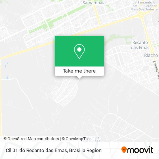 Cil 01 do Recanto das Emas map