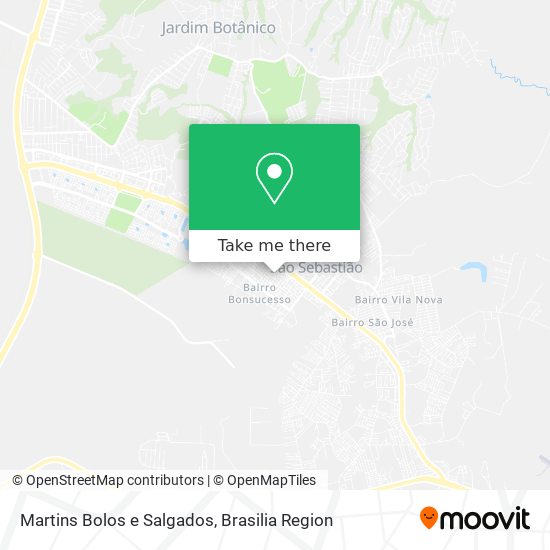 Martins Bolos e Salgados map