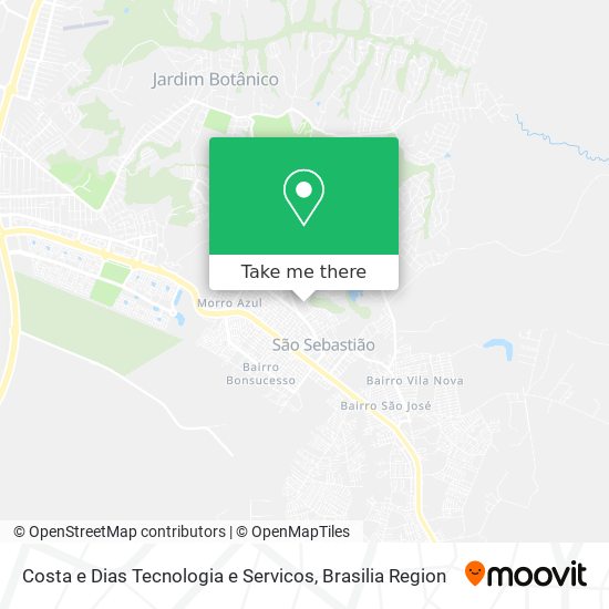 Costa e Dias Tecnologia e Servicos map