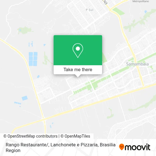 Rango Restaurante / , Lanchonete e Pizzaria map
