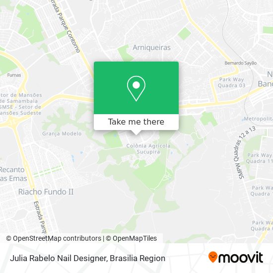 Julia Rabelo Nail Designer map
