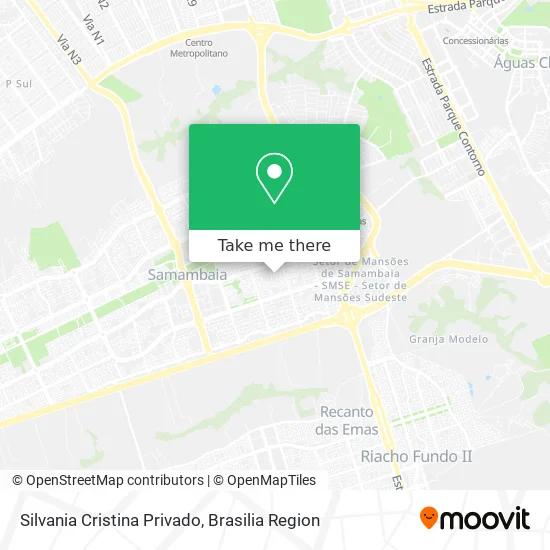 Silvania Cristina Privado map