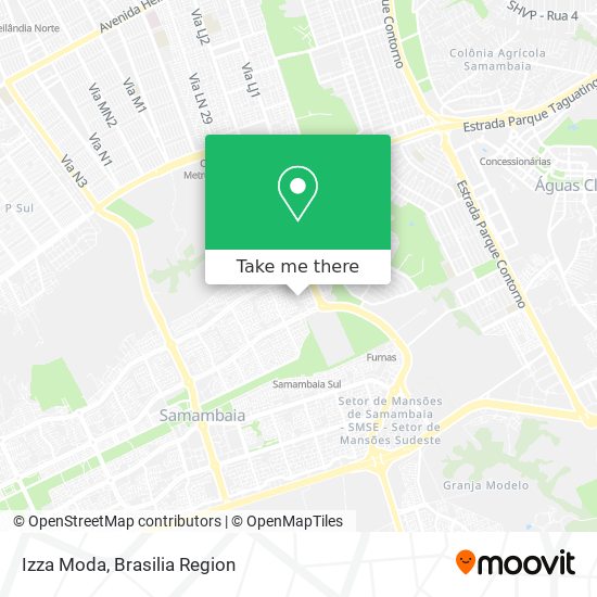 Izza Moda map