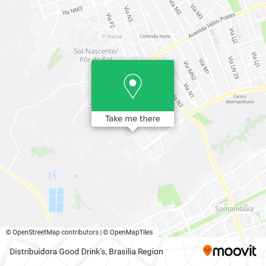 Distribuidora Good Drink's map