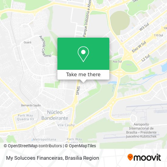 My Solucoes Financeiras map
