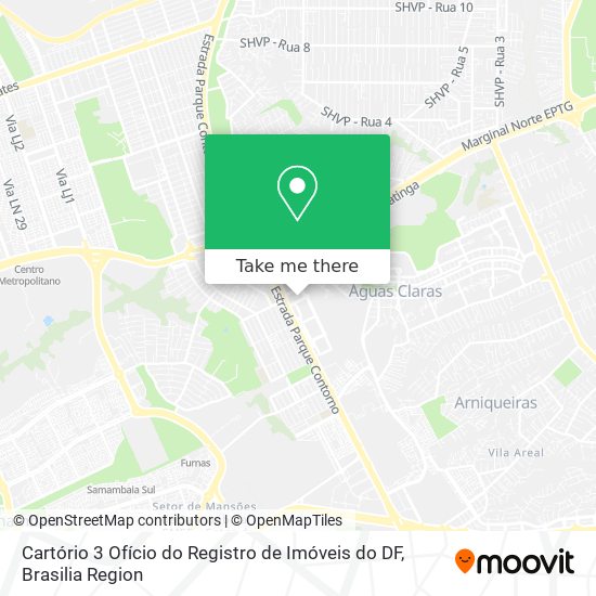 Cartório 3 Ofício do Registro de Imóveis do DF map