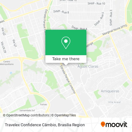 Travelex Confidence Câmbio map