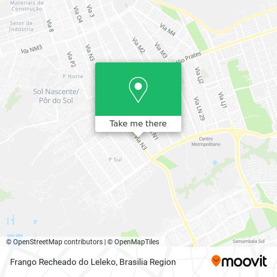 Frango Recheado do Leleko map