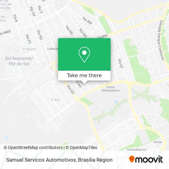 Samuel Servicos Automotivos map