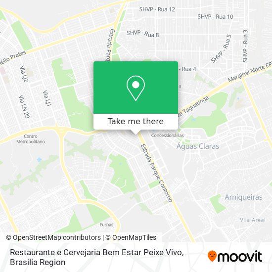 Restaurante e Cervejaria Bem Estar Peixe Vivo map