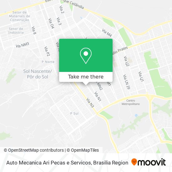 Auto Mecanica Ari Pecas e Servicos map