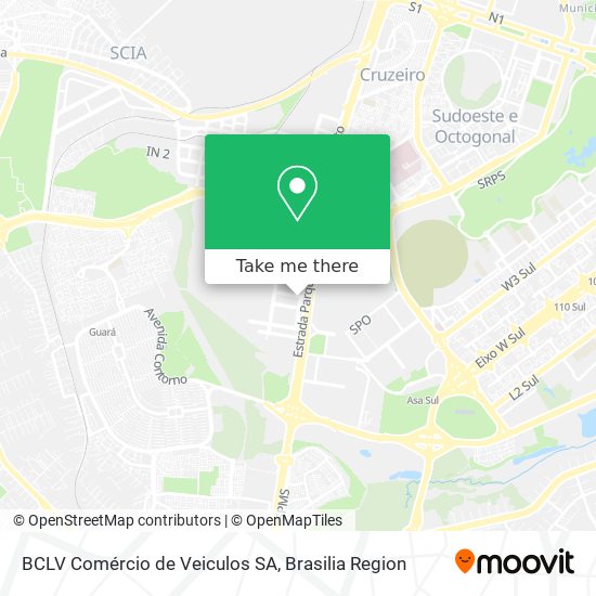 BCLV Comércio de Veiculos SA map
