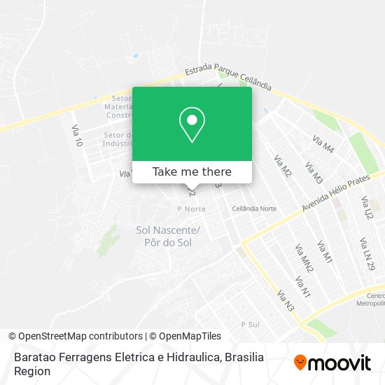 Baratao Ferragens Eletrica e Hidraulica map