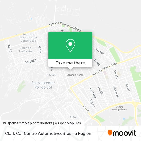Clark Car Centro Automotivo map