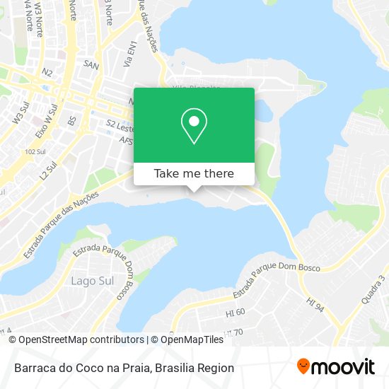 Barraca do Coco na Praia map