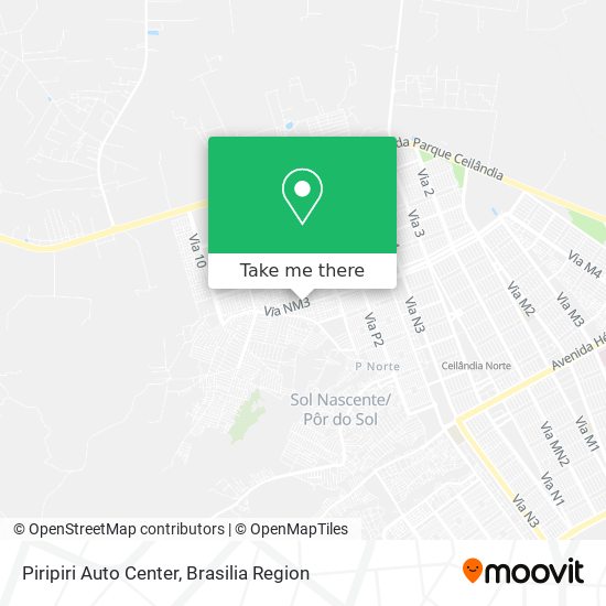 Piripiri Auto Center map