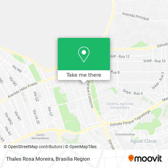 Thales Rosa Moreira map