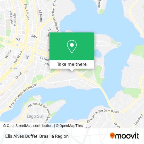 Elis Alves Buffet map