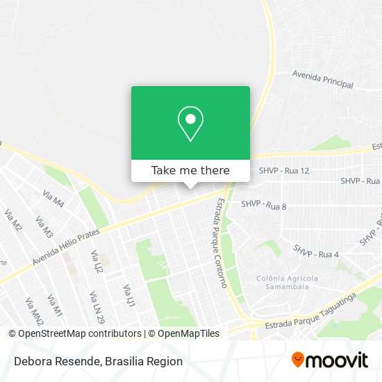 Mapa Debora Resende