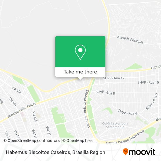 Habemus Biscoitos Caseiros map