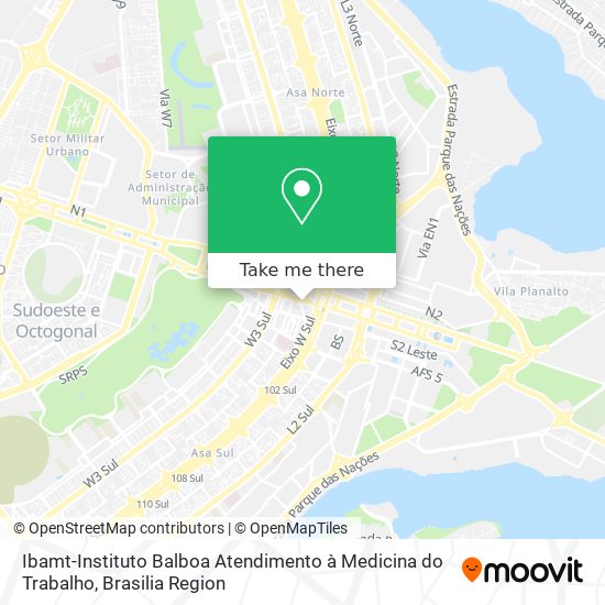 Ibamt-Instituto Balboa Atendimento à Medicina do Trabalho map