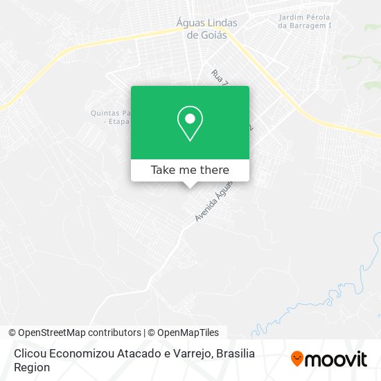 Clicou Economizou Atacado e Varrejo map