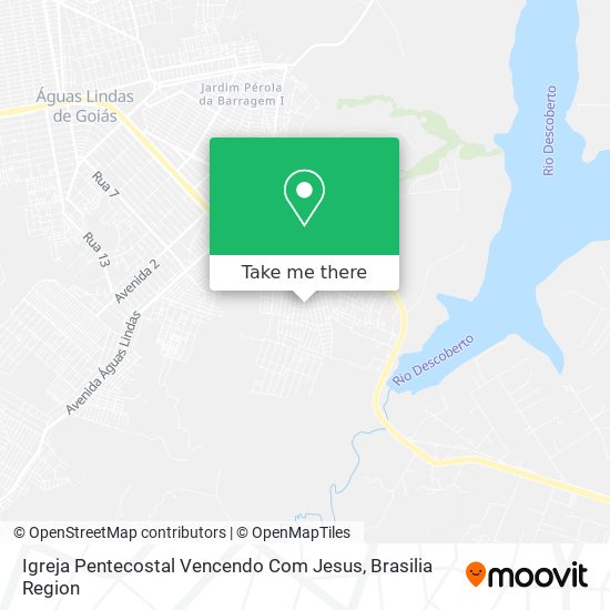 Igreja Pentecostal Vencendo Com Jesus map