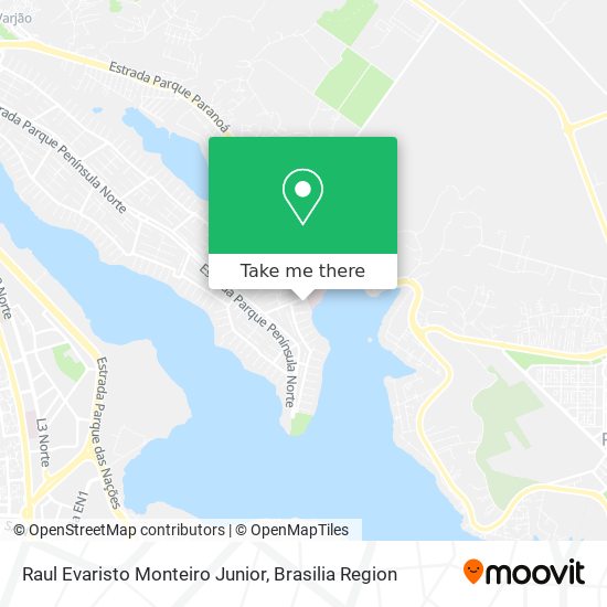 Raul Evaristo Monteiro Junior map