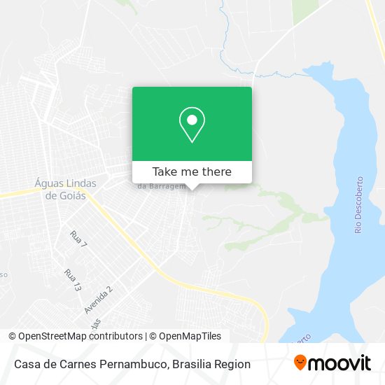 Casa de Carnes Pernambuco map