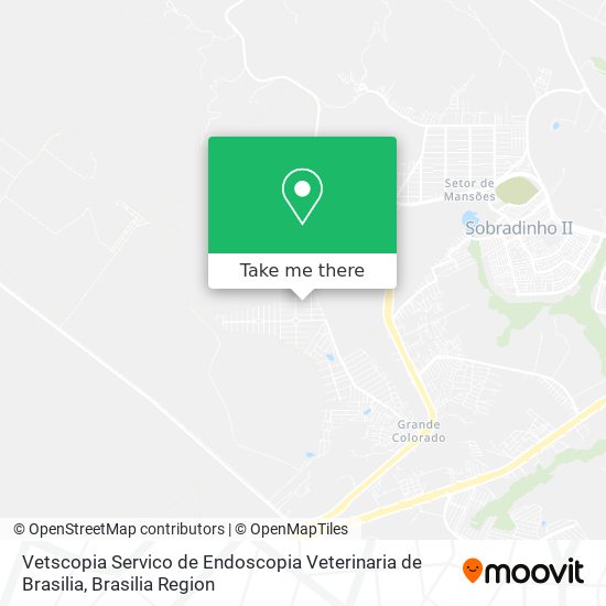 Vetscopia Servico de Endoscopia Veterinaria de Brasilia map