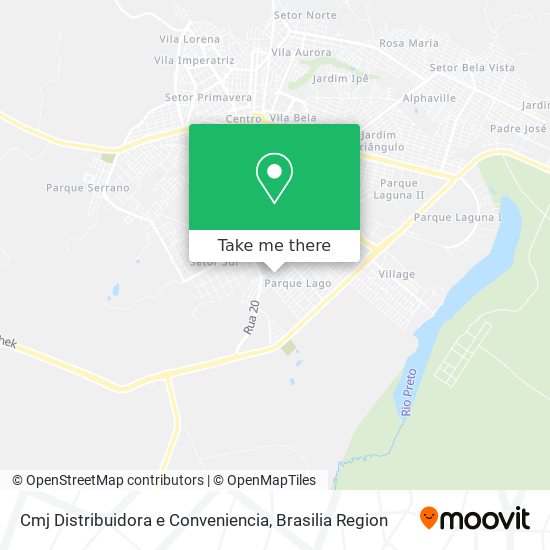 Cmj Distribuidora e Conveniencia map