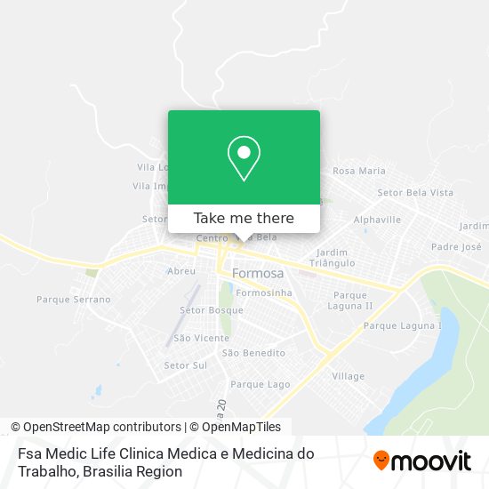 Mapa Fsa Medic Life Clinica Medica e Medicina do Trabalho