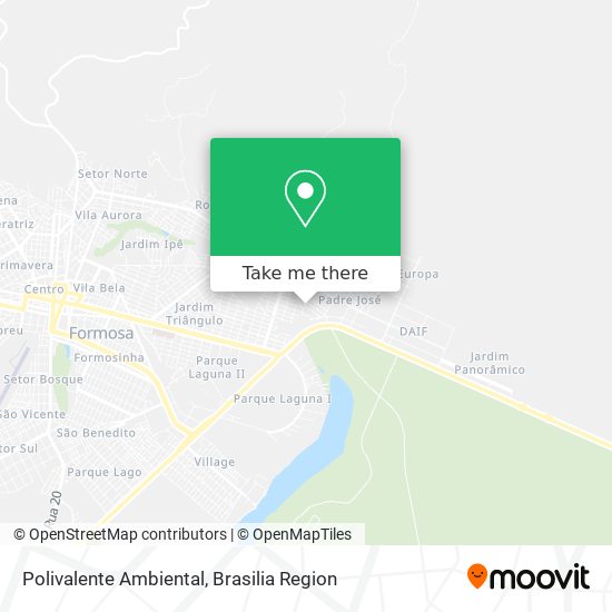 Polivalente Ambiental map