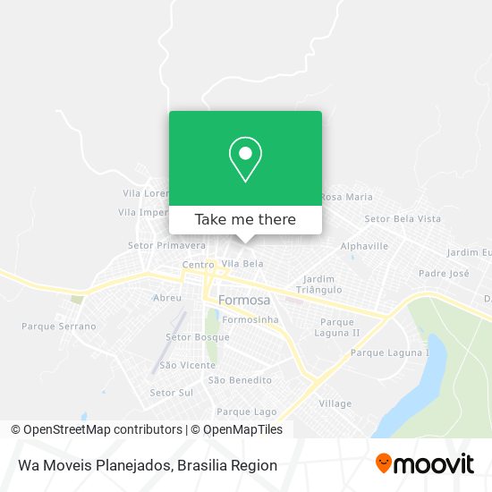 Wa Moveis Planejados map