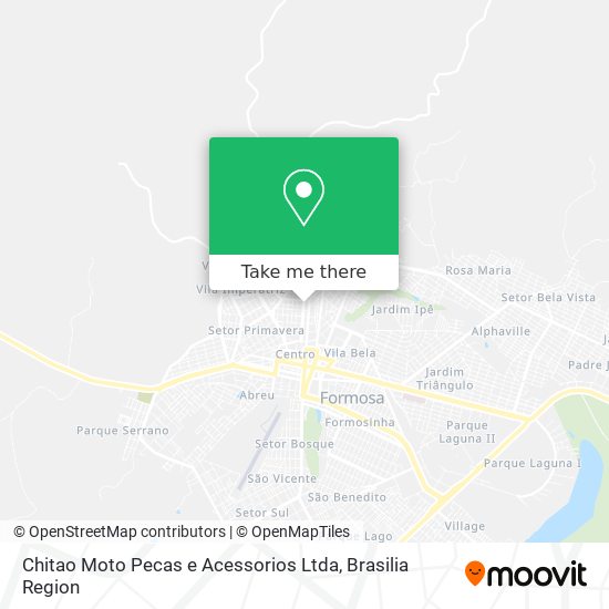 Chitao Moto Pecas e Acessorios Ltda map