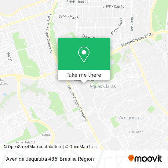 Avenida Jequitibá 485 map