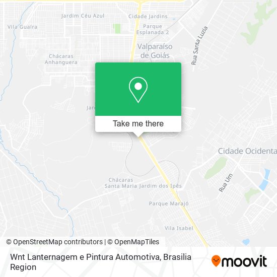 Wnt Lanternagem e Pintura Automotiva map