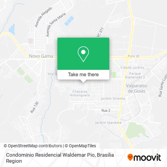 Condomínio Residencial Waldemar Pio map